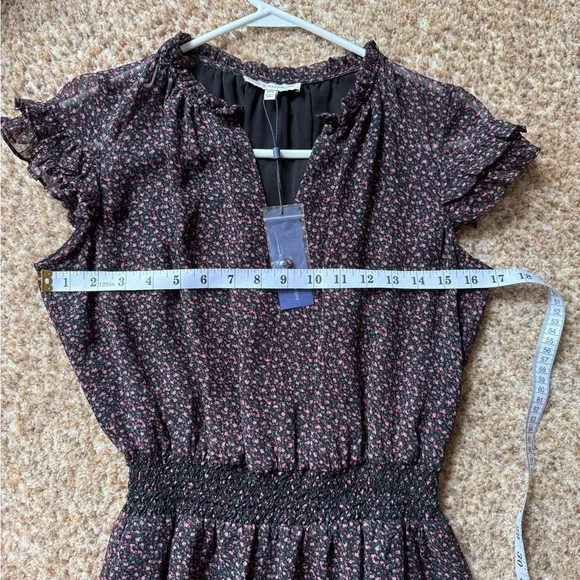 NWT!! Women's Rebecca Minkoff Lillian Floral Dress Size Xxs $188 - Picture 6 of 6
